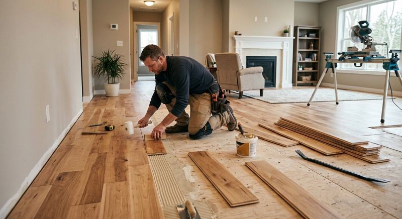 Engineered Wood Installation in Andover, MA