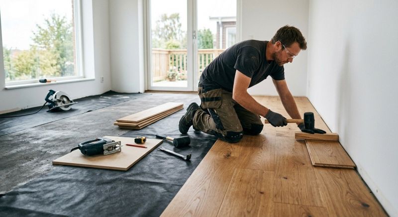 Engineered Wood Installation in Andover, MA