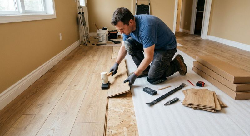 Laminate Floor Installation in Chelsea, MA