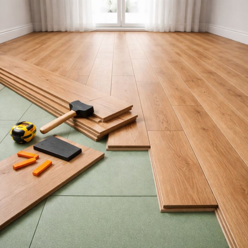 Laminate Floor Installation in Londonderry, NH
