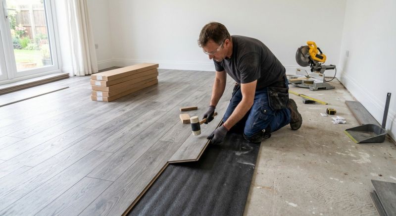 Laminate Floor Installation in Pelham, NH