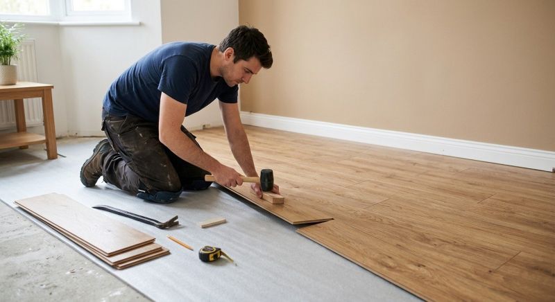 Laminate Floor Installation in Watertown, MA