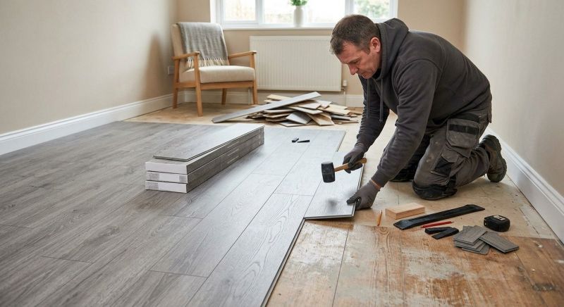 Laminate Floor Replacement in Lexington, MA