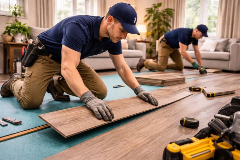 Laminate Floor Replacement in Sandown, NH