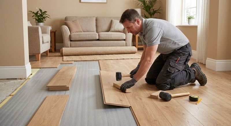 Laminate Wood Installation in Andover, MA