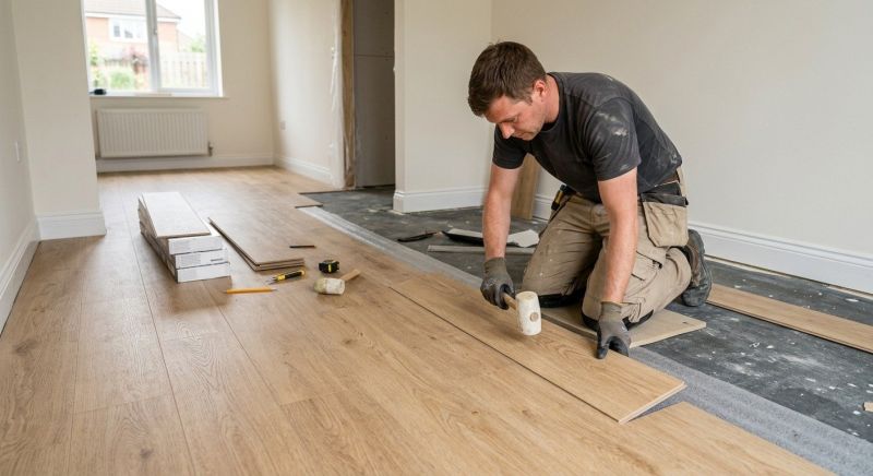 Linoleum Floor Installation in Amesbury, MA
