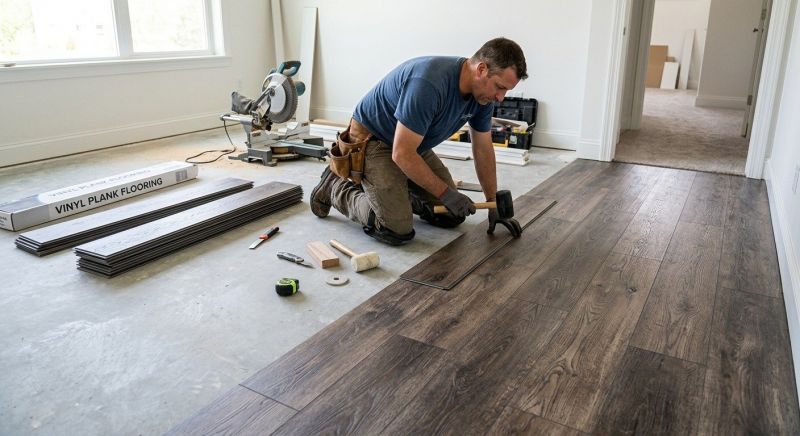 Linoleum Floor Installation in Lawrence, MA