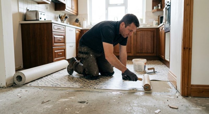 Linoleum Floor Installation in Newburyport, MA