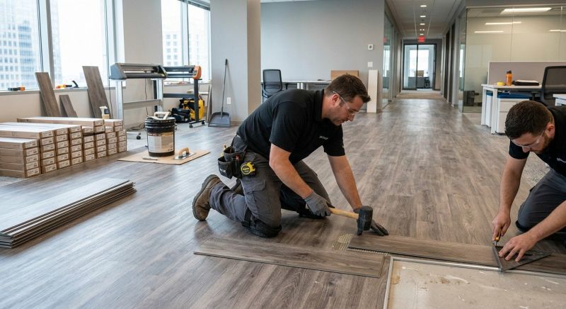 Linoleum Floor Installation in Pelham, NH