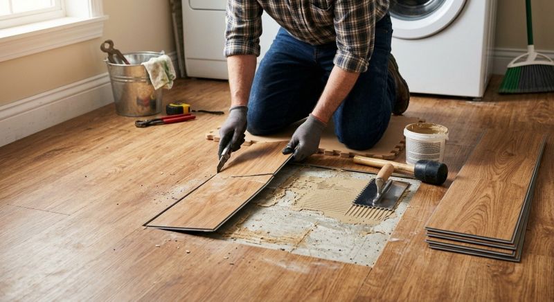 Linoleum Floor Installation in Rockingham County, NH