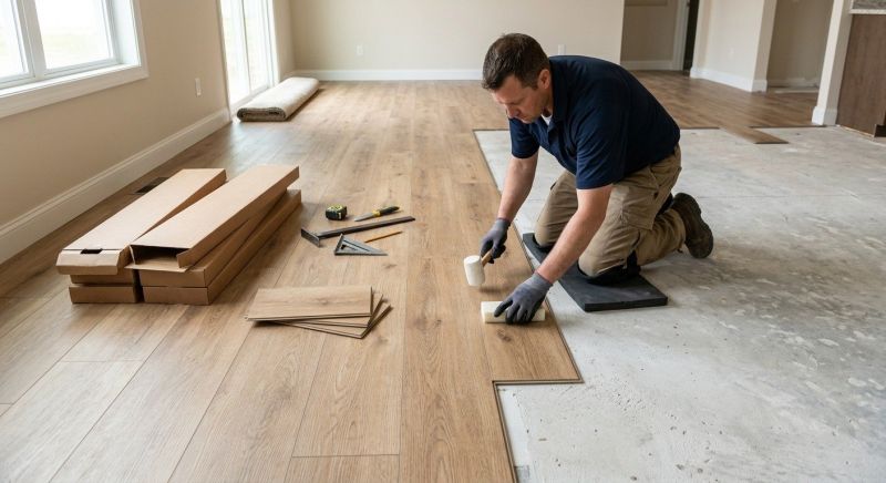 Luxury Vinyl Tile Installation in Ayer, MA