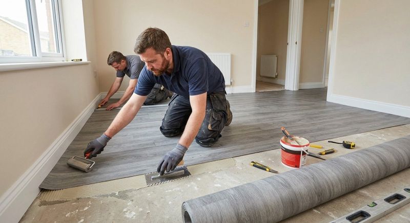 Sheet Flooring Installation in Gloucester, MA