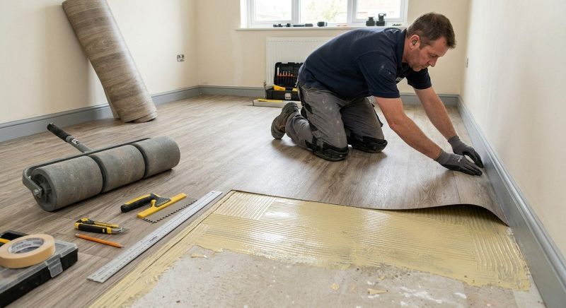 Sheet Flooring Installation in Seabrook, NH
