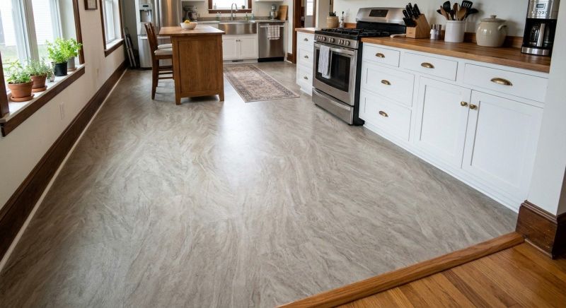 Sheet Linoleum Installation in Sandown, NH