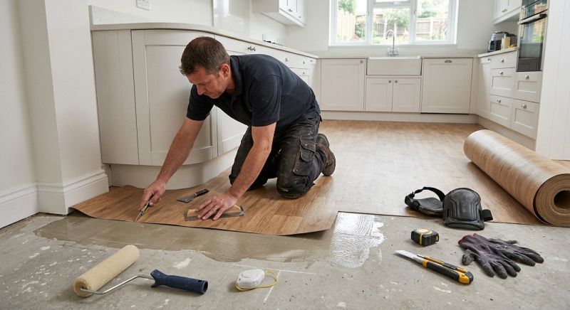 Sheet Vinyl Installation in Burlington, MA