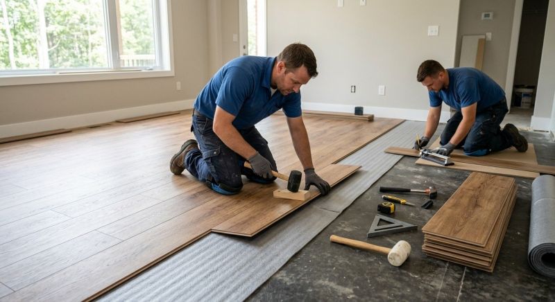 Vinyl Flooring Installation in North Andover, MA