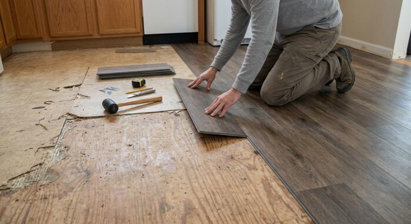 Vinyl Flooring Installation in Waltham, MA