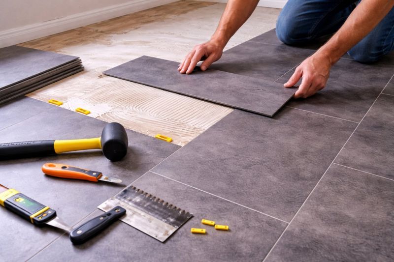 Vinyl Tile Replacement in Andover, MA