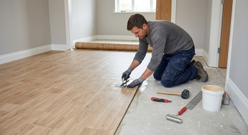 Vinyl Flooring Installation in Rowley, MA